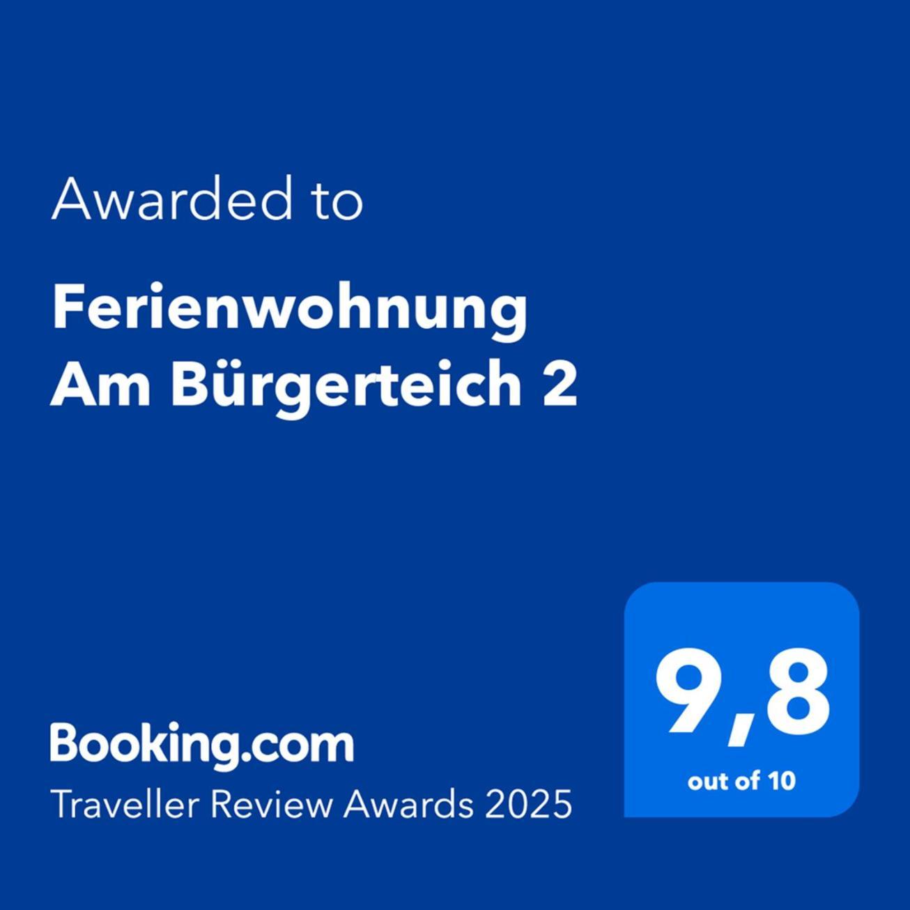 Ferienwohnung Am Buergerteich 2 บิสชอฟส์แวร์ดา ภายนอก รูปภาพ